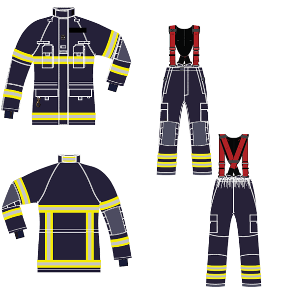 VIKING Nomex歐規兩件式消防衣